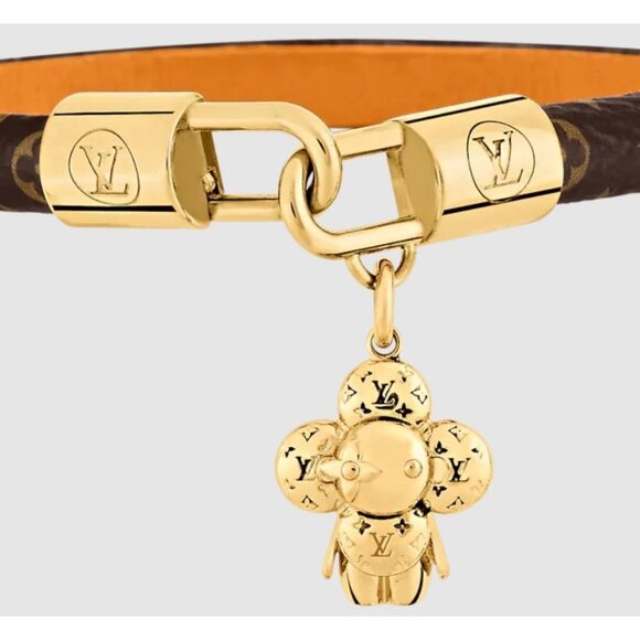 NIB Authentic Louis Vuitton Vivienne bracelet Size 17cm - Picture 2 of 10